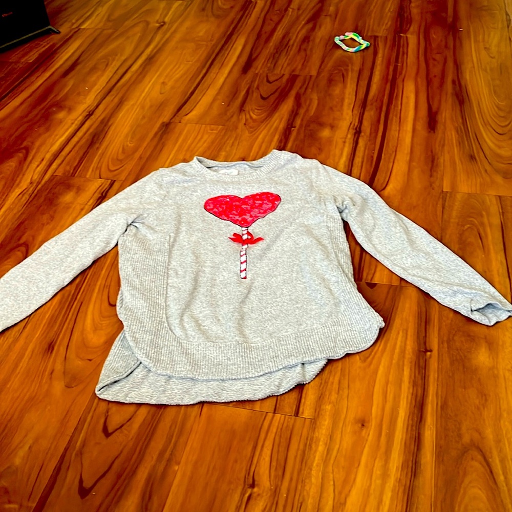 Heart sweater